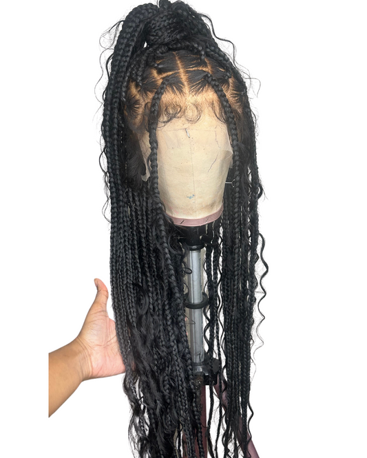 Light Boho Knotless Unit